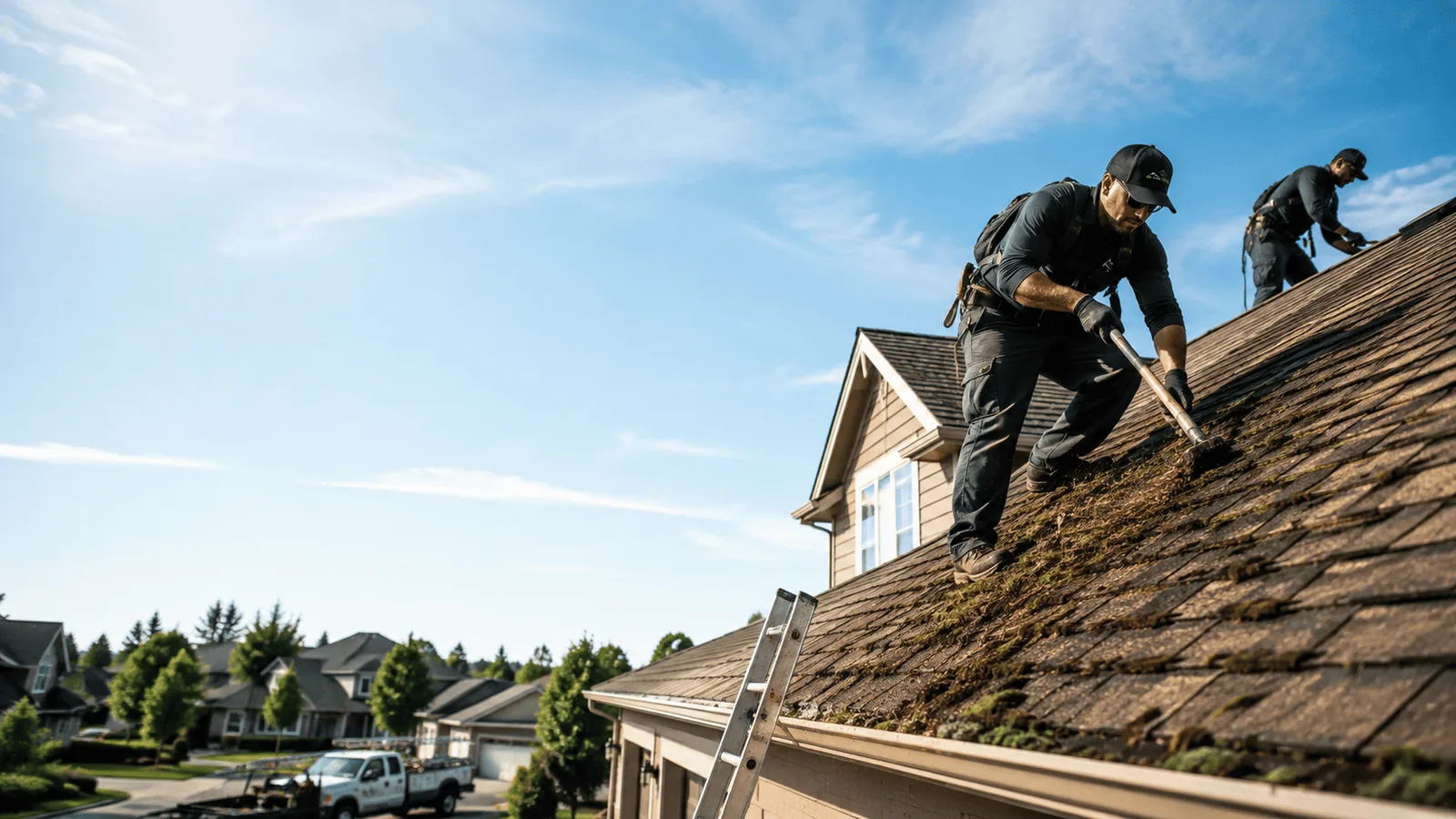 Roof Moss Removal in Okaton, SD near me